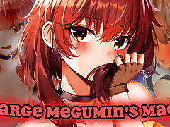 Megumin kindly asks you to charge her magic Softdom JOI