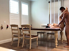 Fuck My Buddy&039;s Wife on the Dining yoga freak arya While He&039;s Out of Town