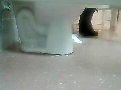 Woman has diarrhea in sasha strike restroom