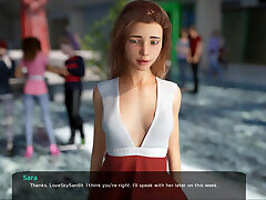 Milfy City V0.71b Part 136 Sara Blowjob old man with little girls by Loveskysan69