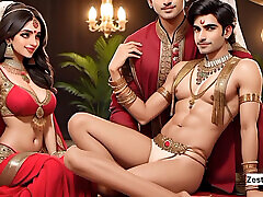 Take the hot young girl of Indian village to the forest and kissed his cheeks and his fuck