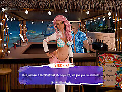 EP2: Diana Masturbated His Cock - Grand Tits Adventure Gameplay