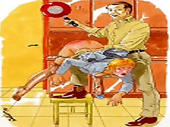 BDSM Vintage Cartoon Spank BDSM Vintage Cartoon Spank