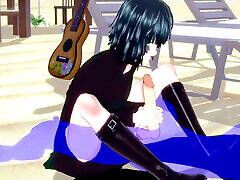 One Punch Man Hentai - Fubuki Handjob and Fucked - Japanese Asian Manga Anime Film Game Porn