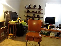 big ass xxxnxof cadnaping on a chair