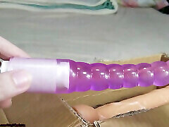 Cute tranny DaniTheCutie tries using "traditional" anal beads on her pretty lil butt