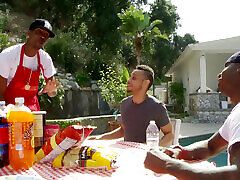 bbc greatslut ebonies get fucked at a barbeque