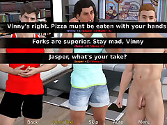 The great luck of having sex with the training partner in the bathroom.