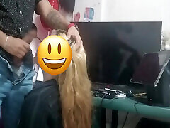 I masturbate near my employee to provoke her to have sex with me!!