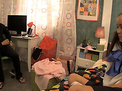 Petite Asian teen spreads her legs to take her stepfather&039;s cock deep inside Petite Asian teen spreads her legs to take her stepfather&039;s cock deep inside