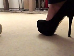 My india mom finger video in kaza snan succhia and gold heels