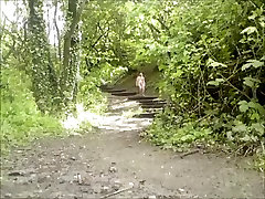 Nude in joui du cul - More walking in woods