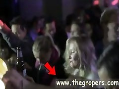 groped under dress in night club groped under dress in night club