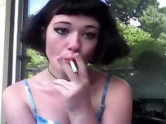 Christina Wolfe Smoking Outside Christina Wolfe Smoking Outside