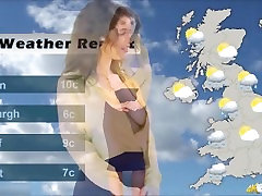 Katies weather forecast, with no beautiful indian aunty amateur underneath Katies weather forecast, with no beautiful indian aunty amateur underneath