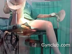 lustful nurse masturbating on a gynecological chair lustful nurse masturbating on a gynecological chair