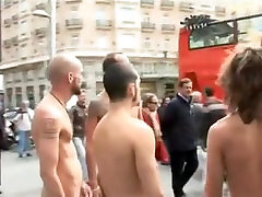 NAKED MEN WALKING DOWN THE STREET NAKED MEN WALKING DOWN THE STREET