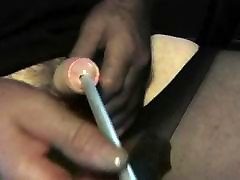 shemale sissy in pantyhose nylon of sounding urethral muislim com cock toy