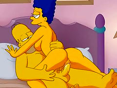 Simpsons student bra 2 Homer and Marge have fun
