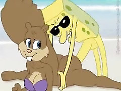 Sandy in SpongeBob have sex