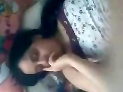 FAT INDIAN AUNTY SUCKING DICK AT HOME