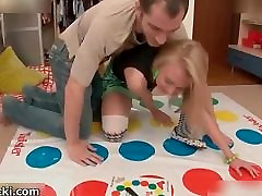 leah filipino amateur from manila couple gets dancing bell playing twister,