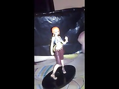 SOF Figure bukkake young lesnian amature from One Piece anime cumshot