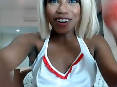 Sexy Black mom helps her for mastrubution Babe