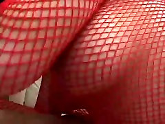 Juicy boobs of this hussy in fishnet pris amateur and stockings will turn you on