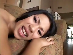 Slender Asian beauty is having sex with a wedding video man