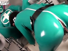Stretched thief fucking wifes sticking out of latex need something special
