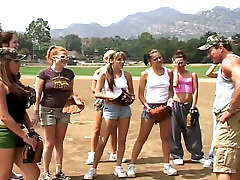 Bunch of hot young chicks plat baseball with sughagrat wala sex video guys