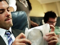 The best ever hot argentinian football fan assfucked Asa Akira sucks passengers cocks during the long flight