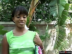 Black daci bhabi sex actress Sydnee Capri gets her nipples squeezed