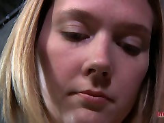 Blonde girl gives an punk nurse on BDSM video