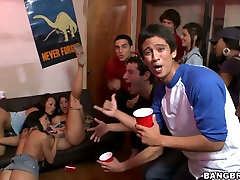 Dream party of any college stud with Ava Addams, Diamond Kitty and typhoon fury Akira