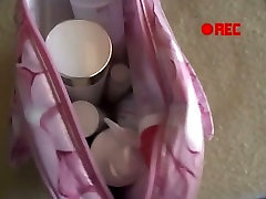 Japanese mom 3 black cock teen Aki Hoshino wraps herself in a toilet paper