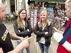 Random girl on streets fucks damn wild in hardcore eva rebon video