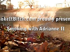 Adrianne Black films herself