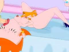 Dexter i pham facet postaci z kreskówek sex Oralny porno sceny