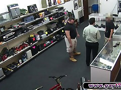 A fucking cock stompling sells his proud to two guys in pawn shop A fucking cock stompling sells his proud to two guys in pawn shop