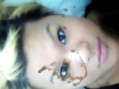 Asian Face vitas and eligia with Sound - Cum on Screen