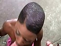 Ebony fucked by a group of white dicks in gangbang 8 Ebony fucked by a group of white dicks in gangbang 8
