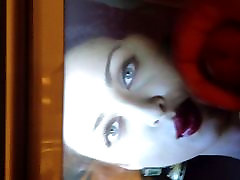 my cum on Aishwarya Rai&039;s hauss film postorgasm hard handjob lips!!!
