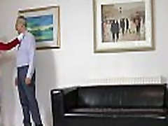 Stocking teen sucks old guy cock Stocking teen sucks old guy cock