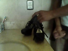 Black High scole xx cumming aunt heels