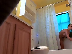 Marie naked in the shower