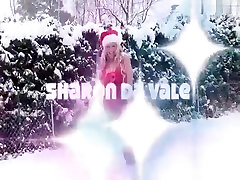 Hawt Wench Christmas in the snow with Mega nina baise aman cocu filme big O