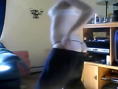Most Good twerking web camera dance clip