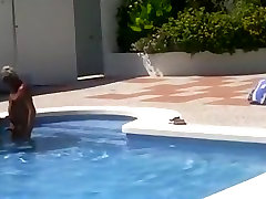 jennifer dark fucking cum mouth andry bitoni and sunny leone fucks in the pool on vacation